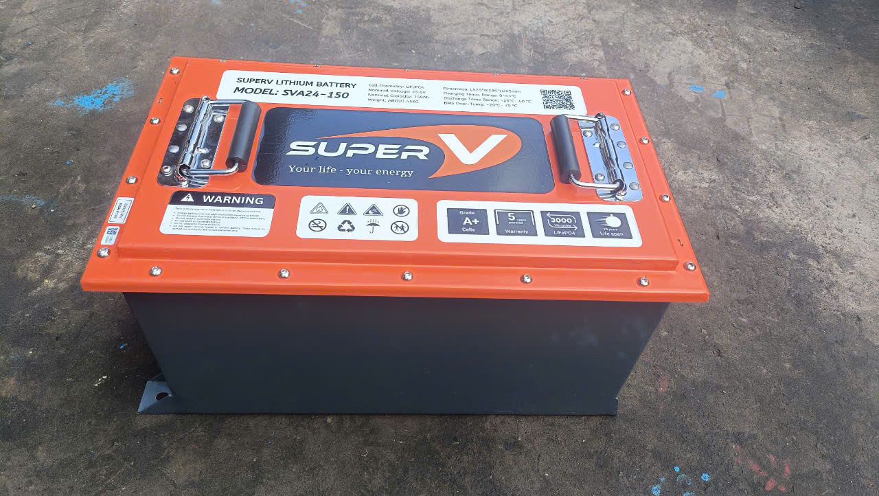 Pin Lithium SuperV 25.6V (SVA24-206) (2)