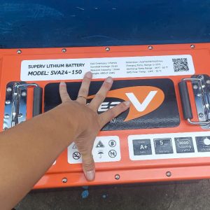 Pin Lithium SuperV cho xe nâng người 25.6V (SVA24-206)